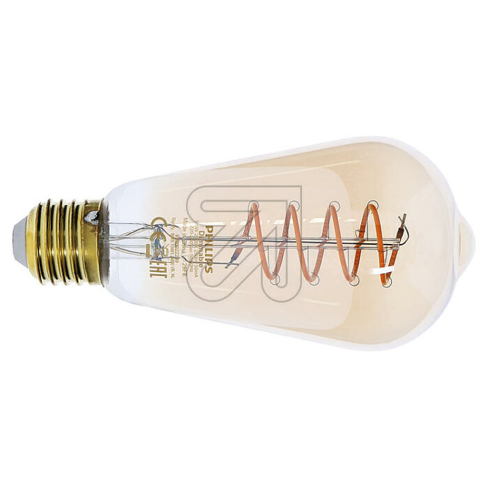 LED-Birnenlampe Kolben gold E27